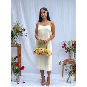 T by Alexander Wang chiffon spaghetti strap dress